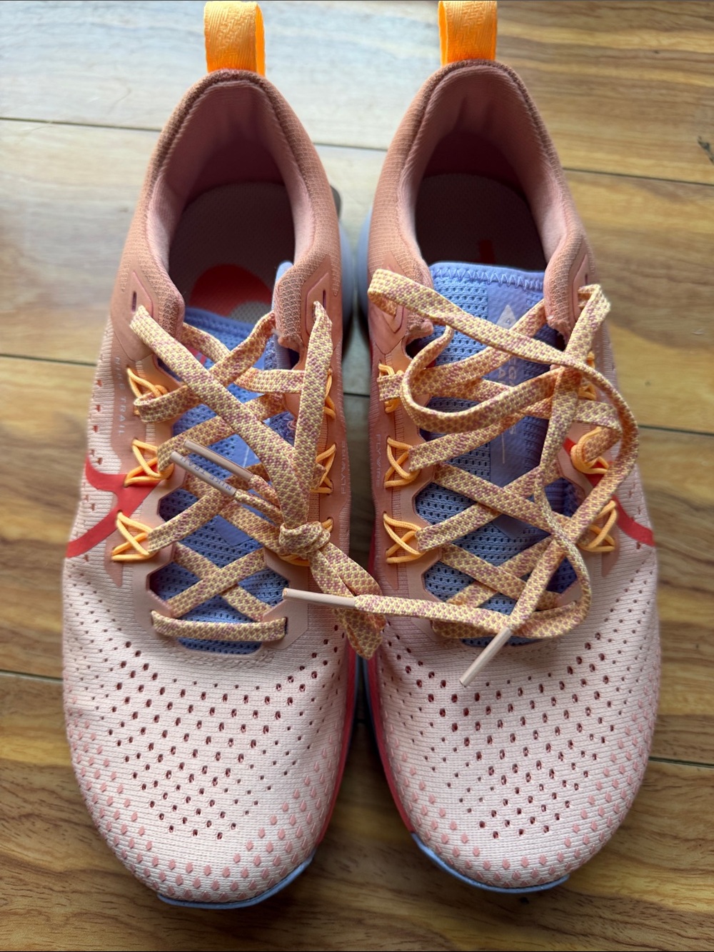 NWOB NIKE React Pegasus Trial 4 Arctic Orange/ Magic Ember